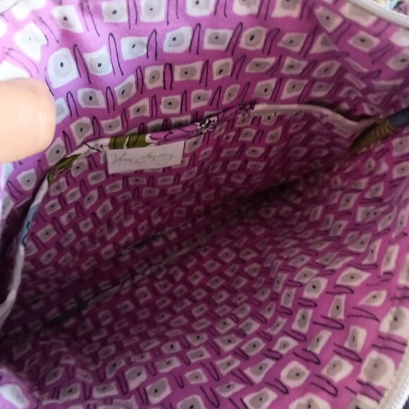 Vera Bradley Hipster Crossbody Bag Heather Pattern Quilted Purse Excellent - Picture 4 of 14